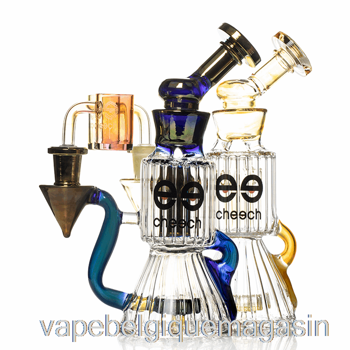 Vape Belgique Cheech Verre Diamant Tube Recycleur Dab Rig Or